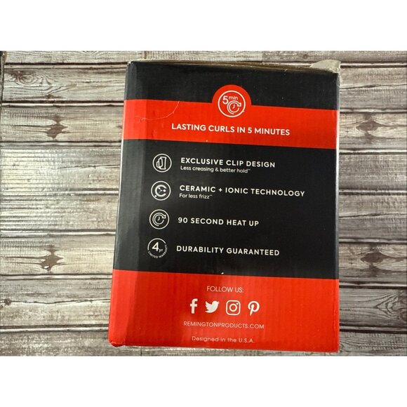 Remington PRO H9100s FULL SIZE Thermaluxe Ceramic Hair SETTER 20 ROLLERS - Picture 2 of 4